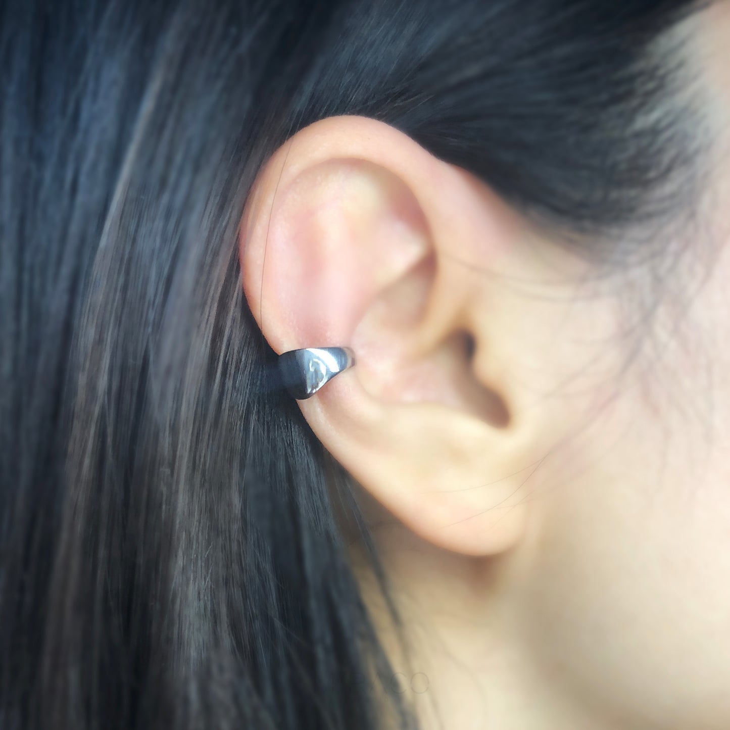 Modern Minimalist 925 Sterling Sliver Ear Cuff