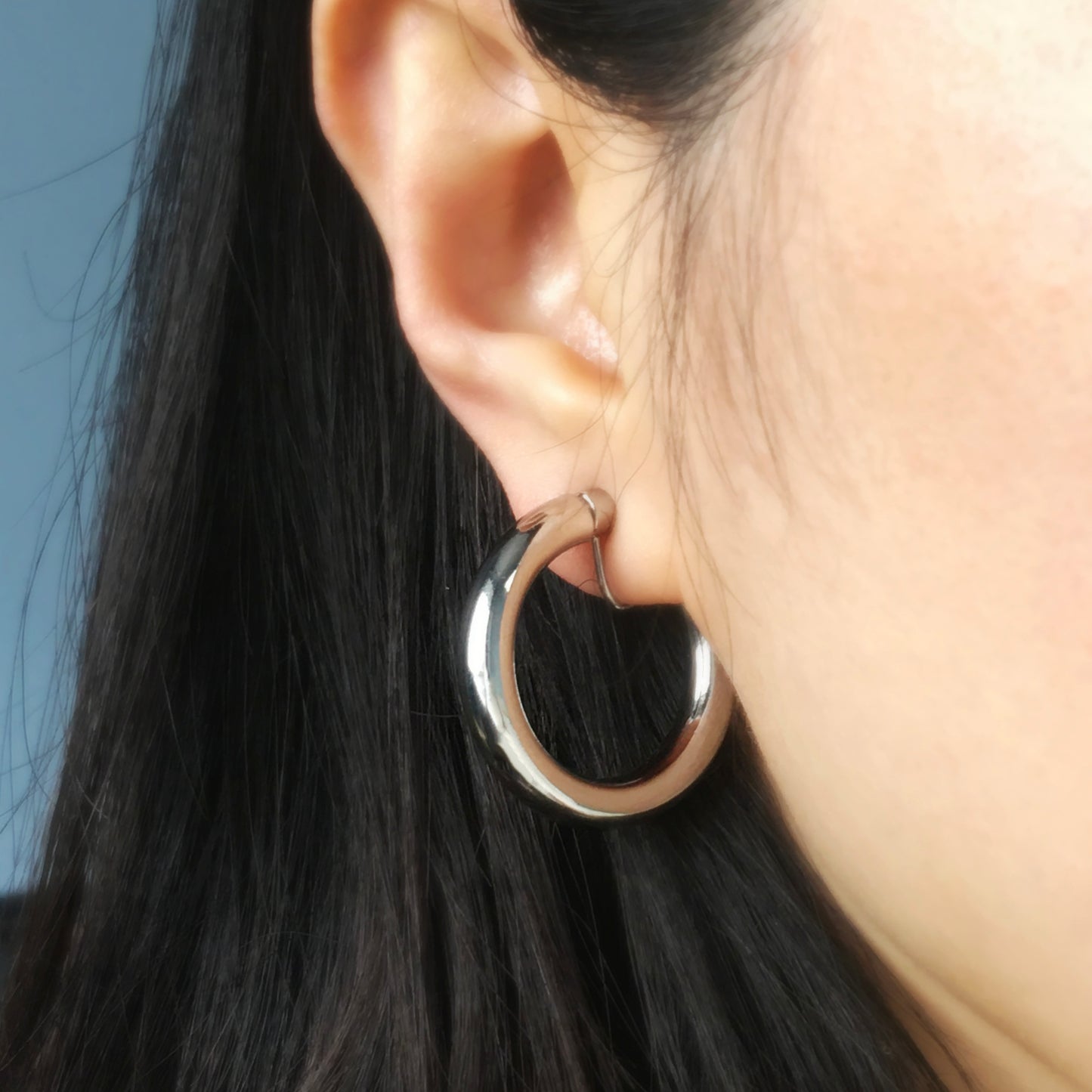 Minimalist Clip On Huggie Earrings