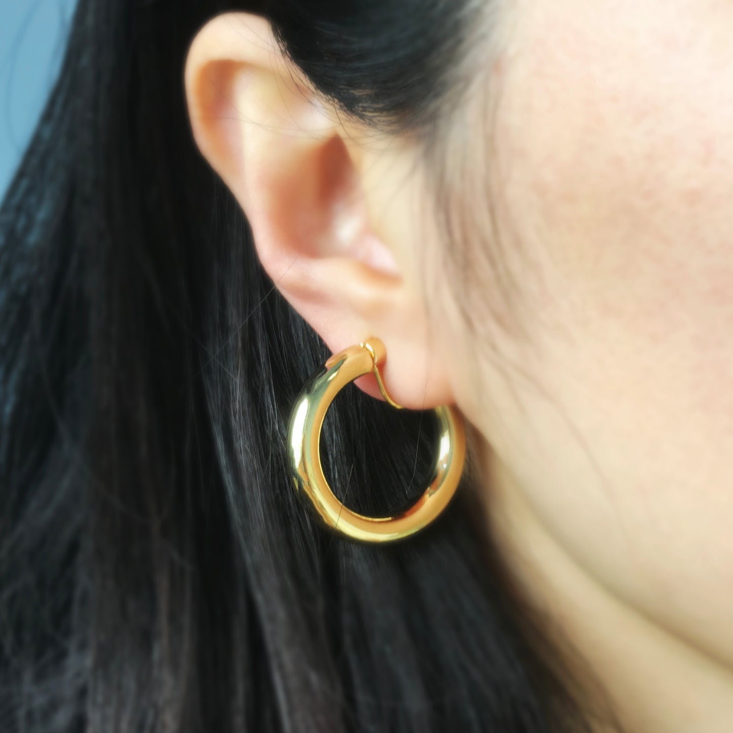 Minimalist Clip On Huggie Earrings